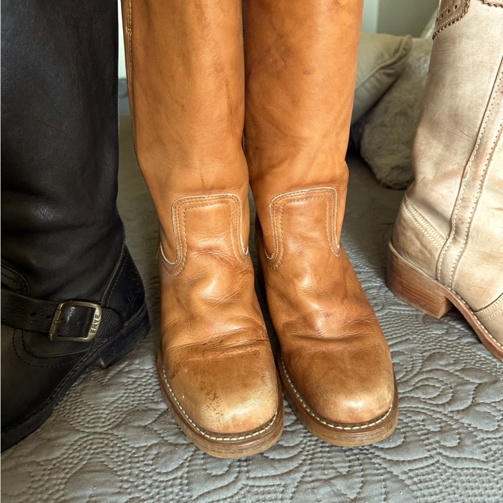 Frye Boots, Veronica Slouch, Veronica Engineer & Campus 6.5 & 7.5
